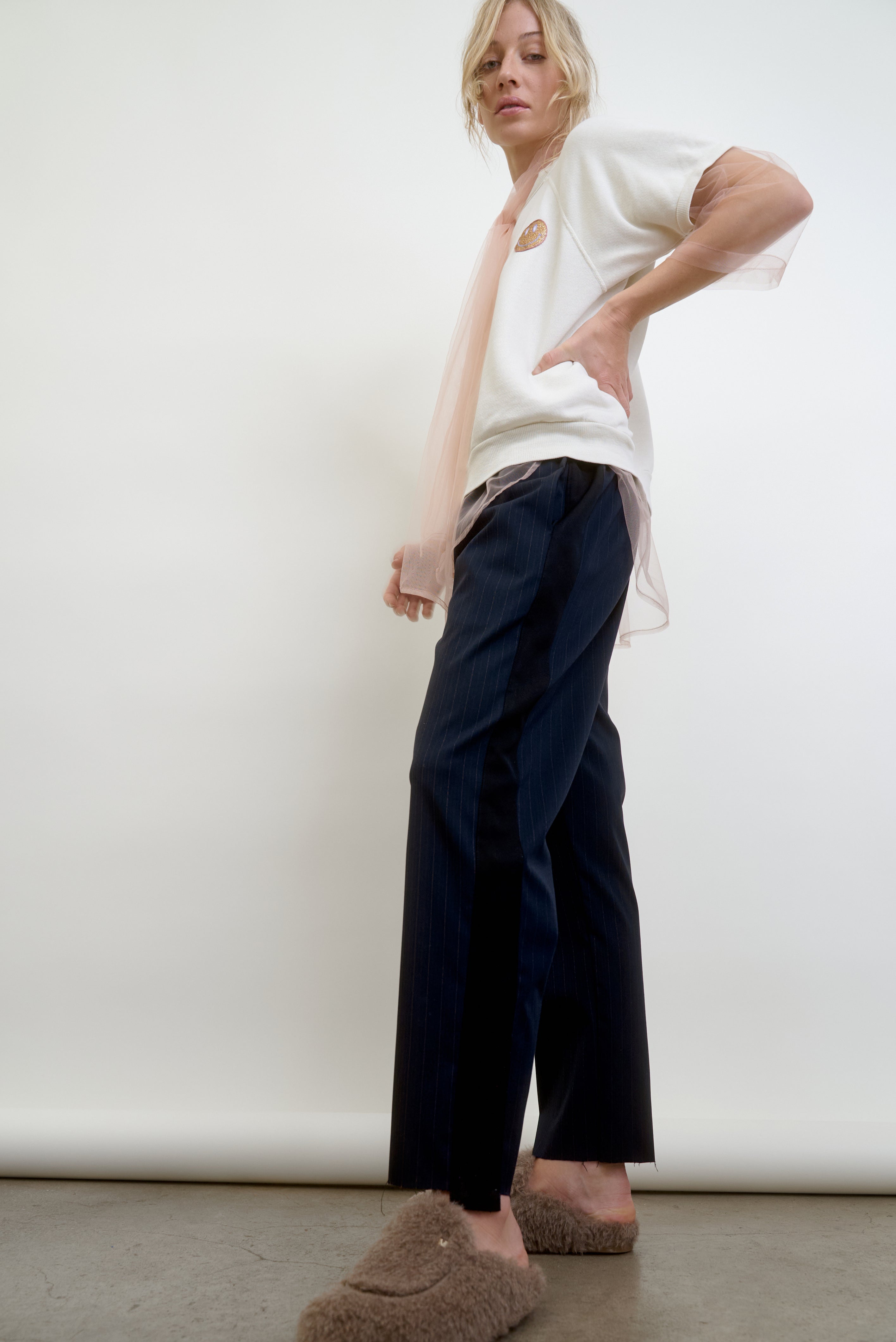 TUX | dark suiting stripe