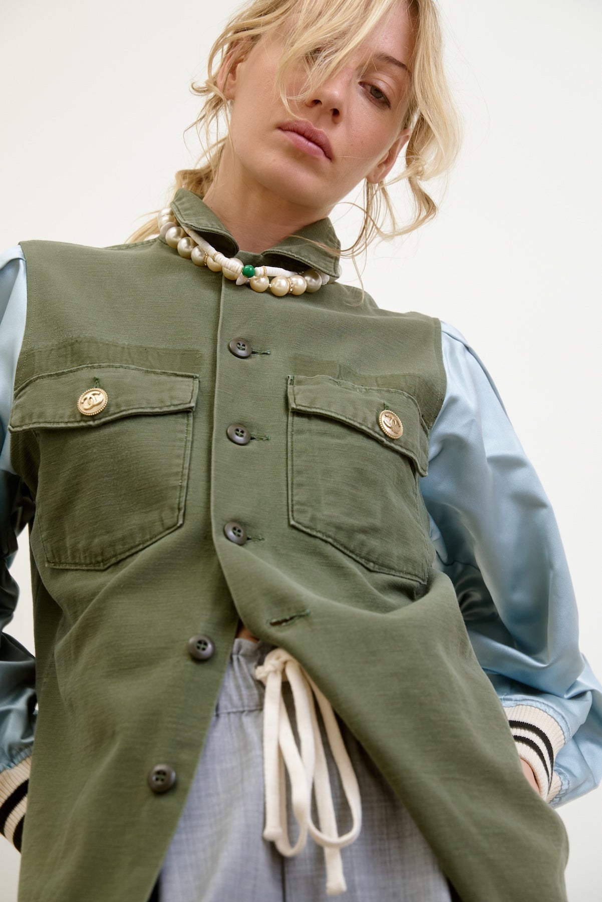 LAST DITCH | silk satin