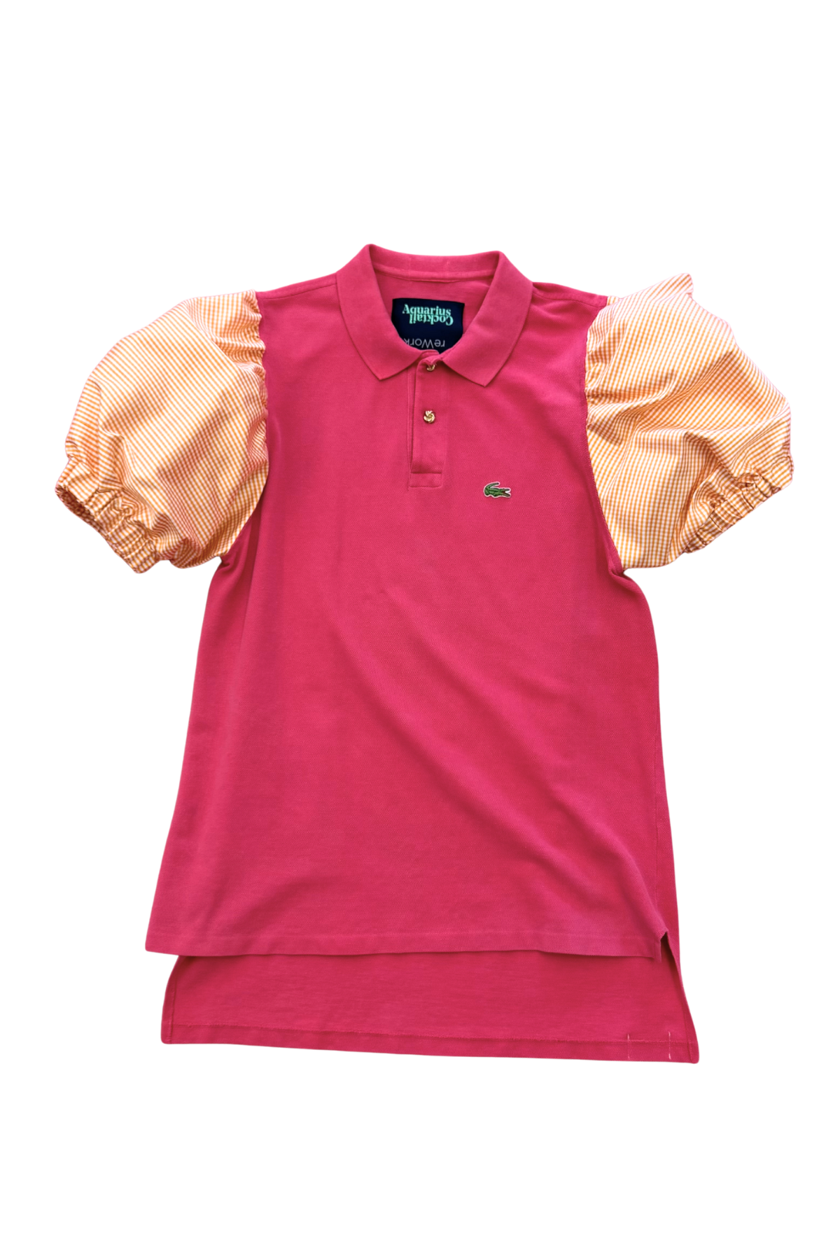 LE POLO | pink with mini gingham