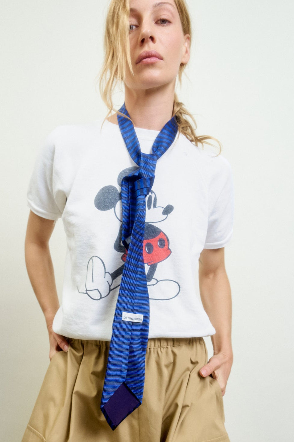 VINTAGE SWEATSHIRT | short sleeve mickey mouse