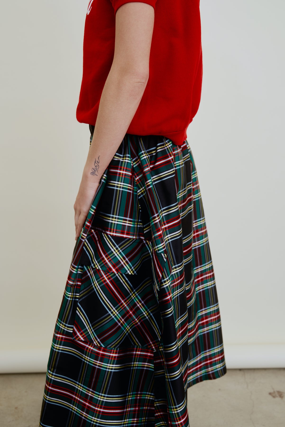 LE CARGO | black tartan