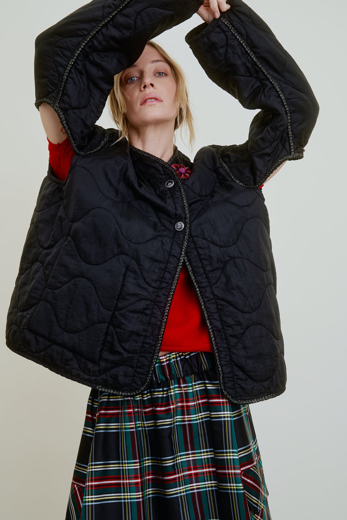 ARGO | quilted cardigan