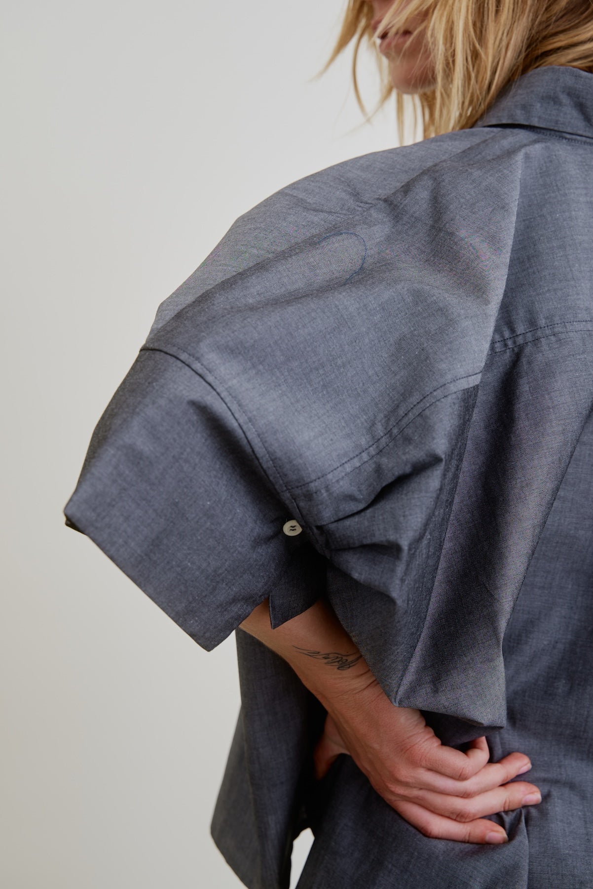 VESPER | grey chambray