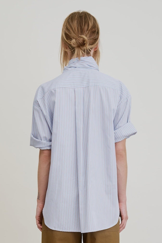 DEAR POLLY | sky blue stripe