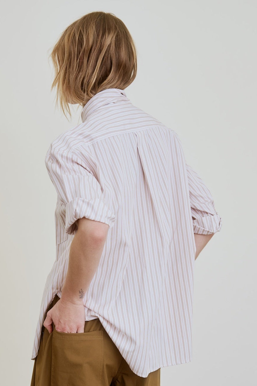DEAR POLLY | cocoa stripe