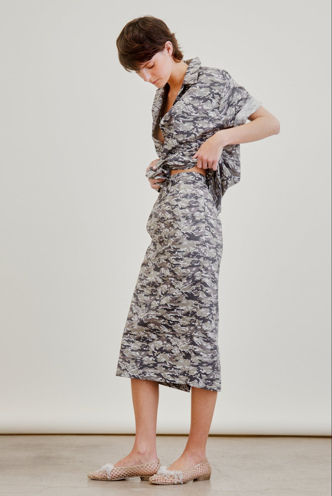 LE PENCIL | grey camo