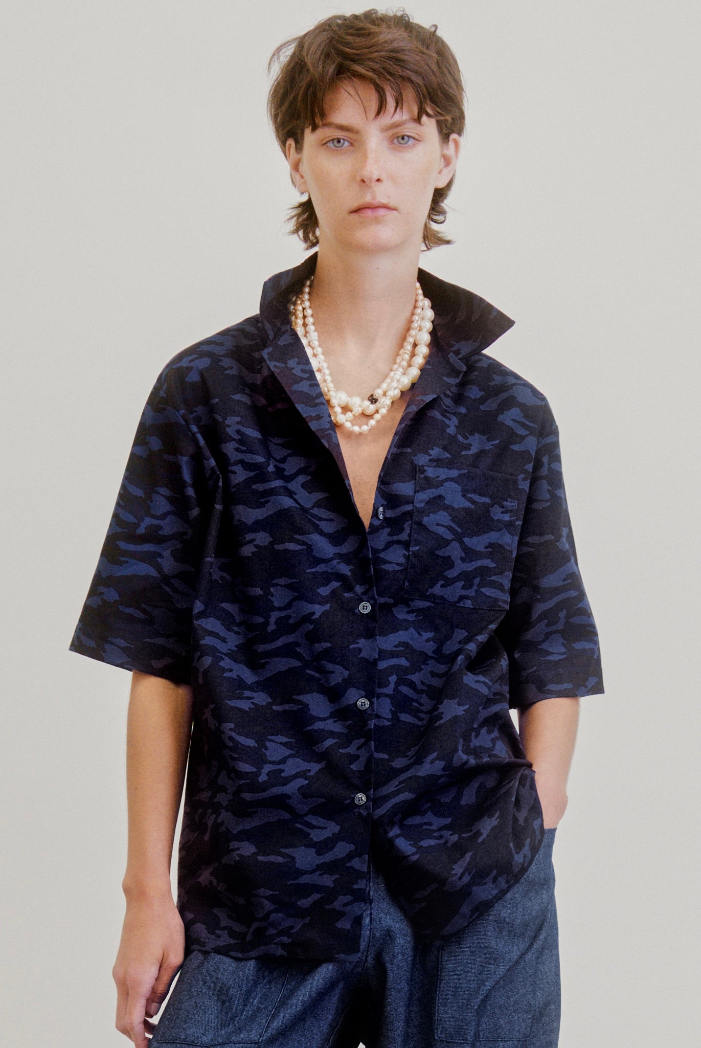 LE CAMP | navy camo