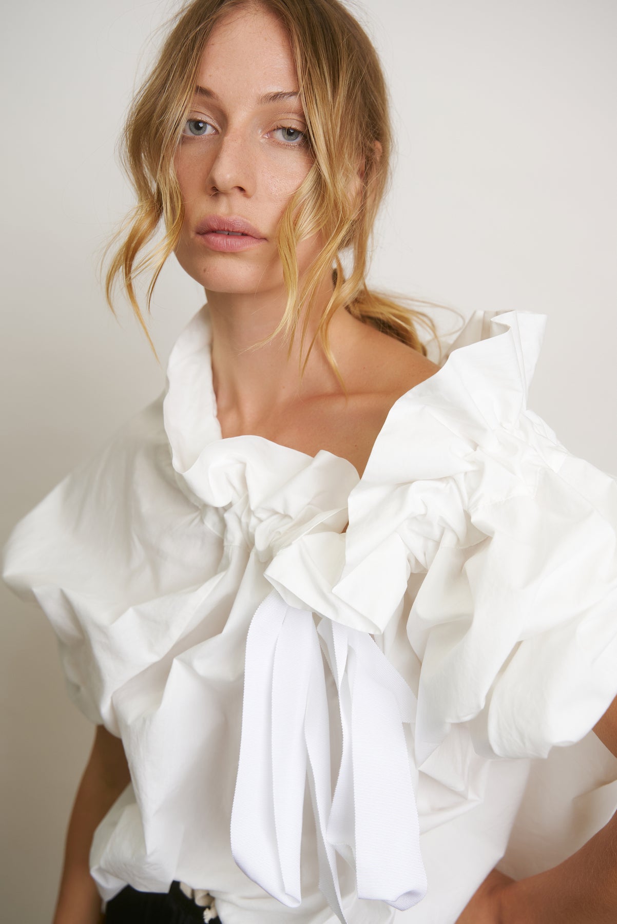 BEAUTIFUL MESS | white poplin BEAUTIFUL MESS | white poplin