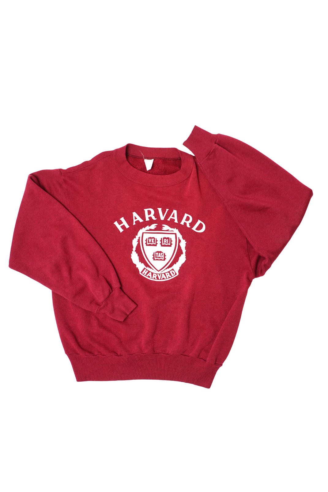 VINTAGE SWEATSHIRT| harvard crimson red