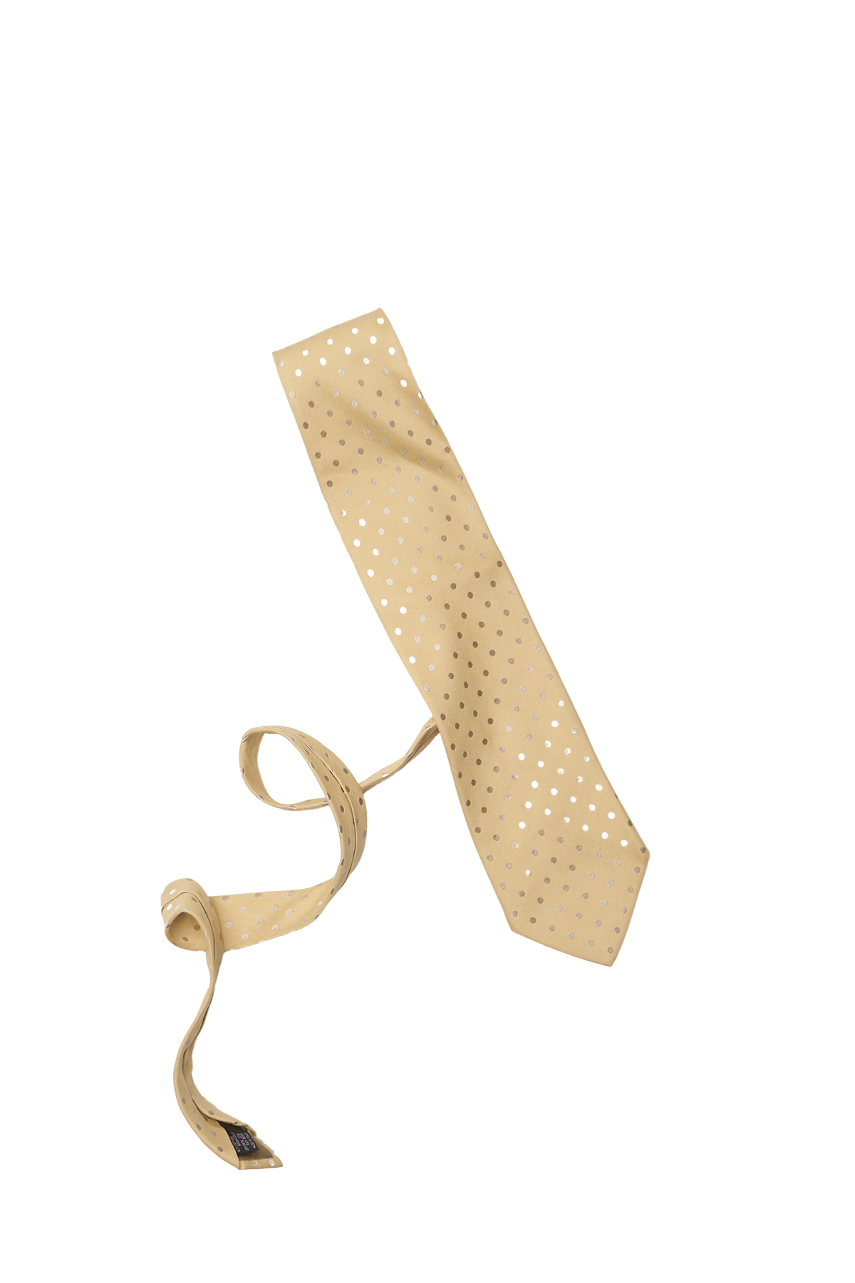 VINTAGE TIE | emporio armani beige dot