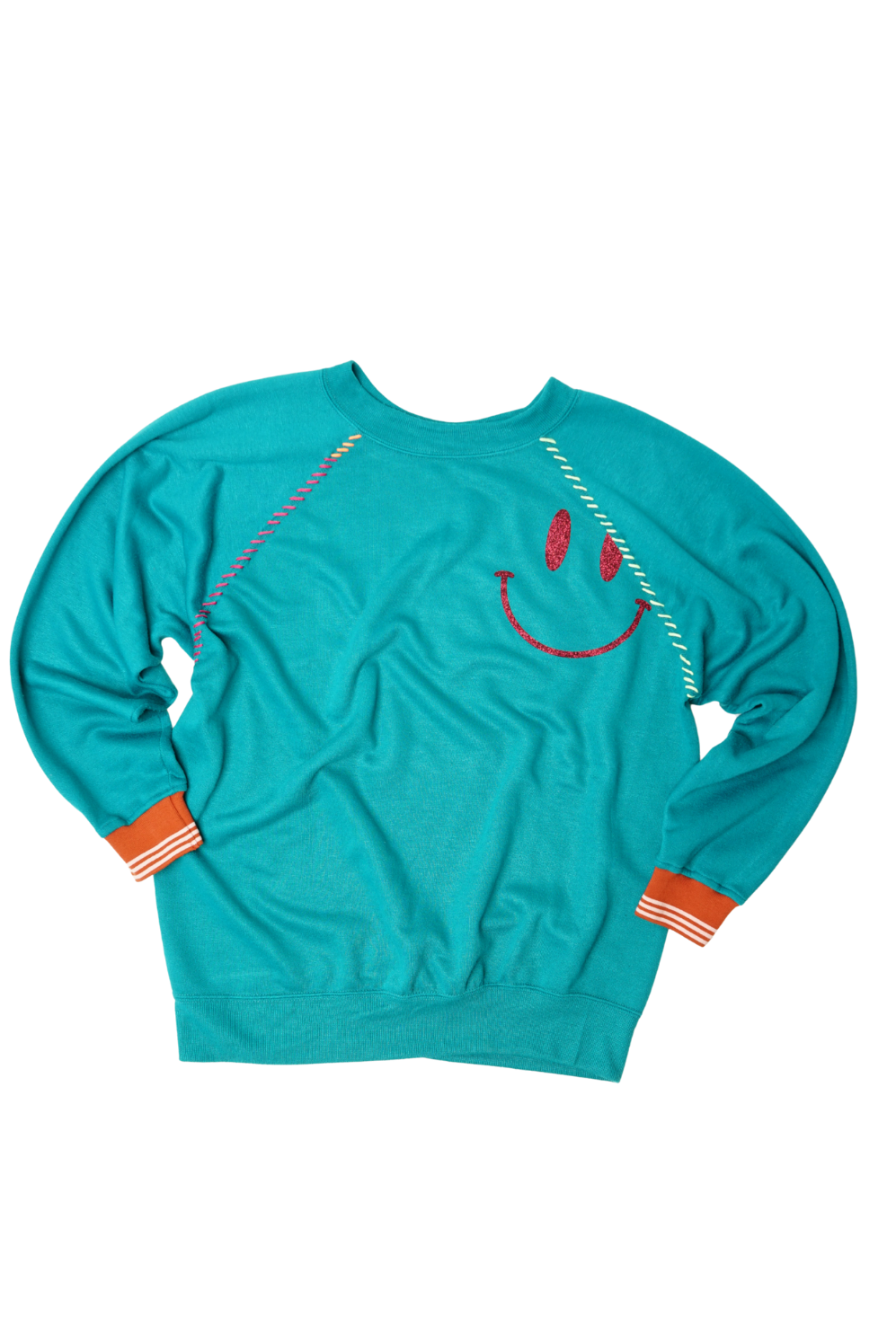 HOWARD | dark aqua smiley