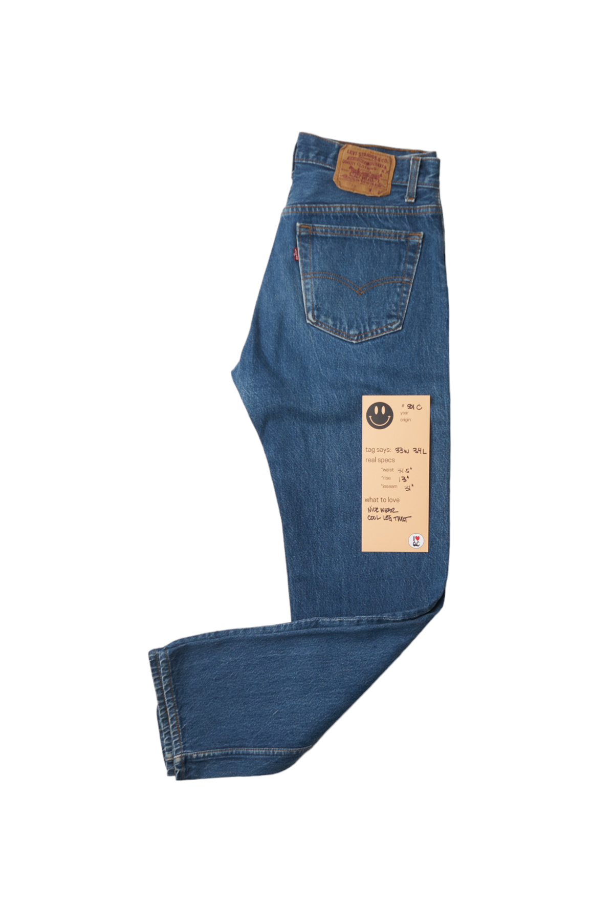 Levis 501 c top