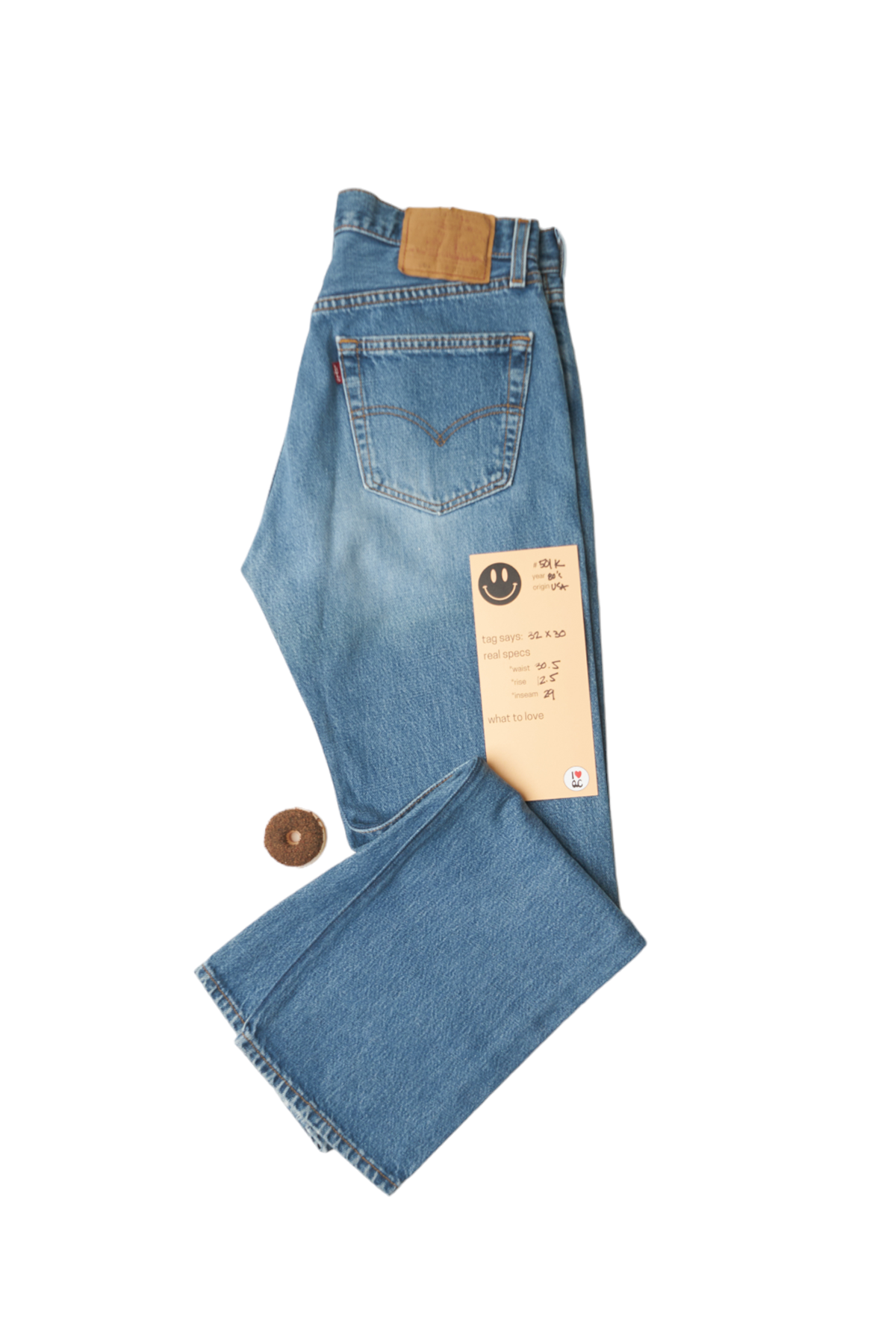 Aquarius Cocktail Vintage Levi 501K