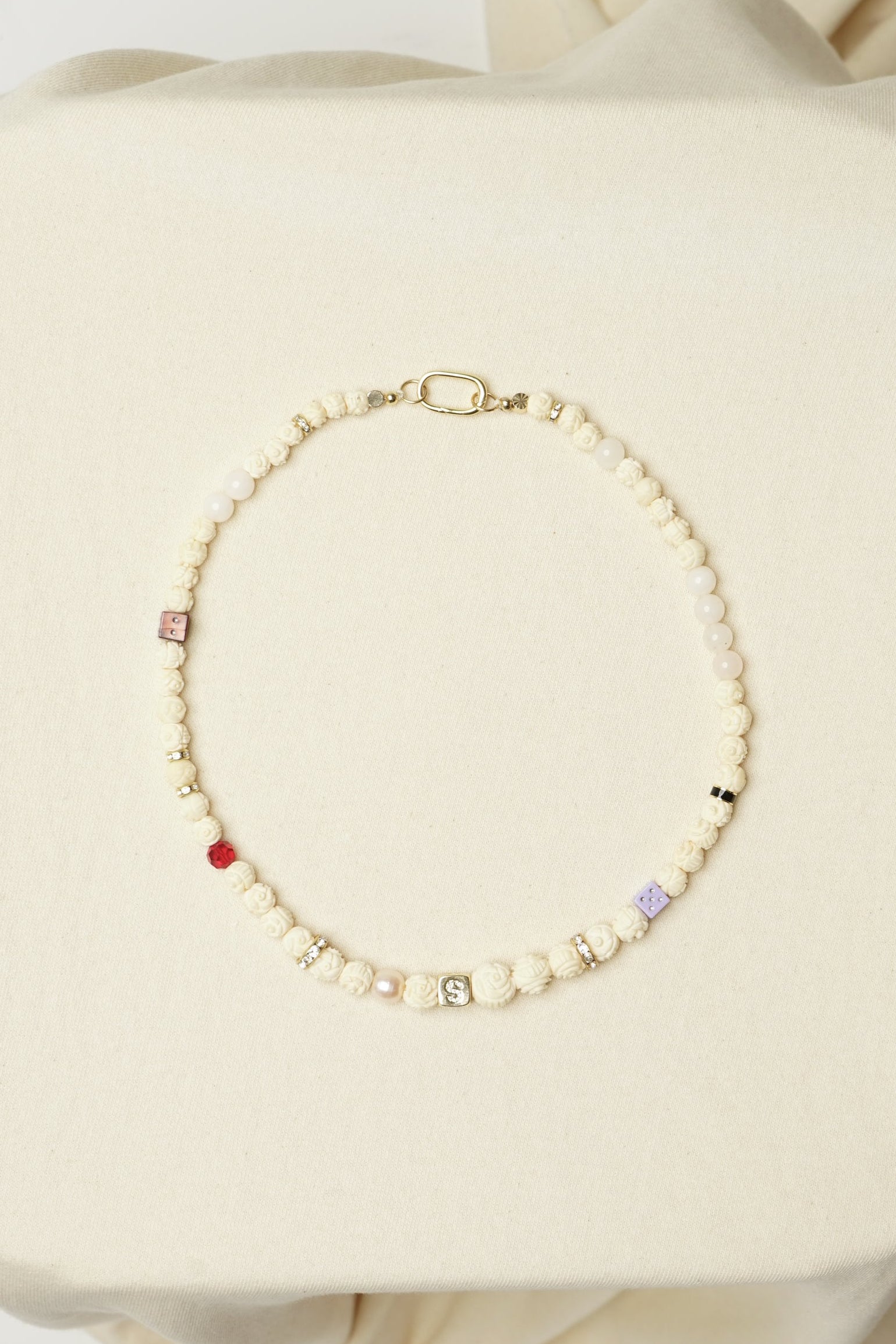 CHOKER | ivory roses