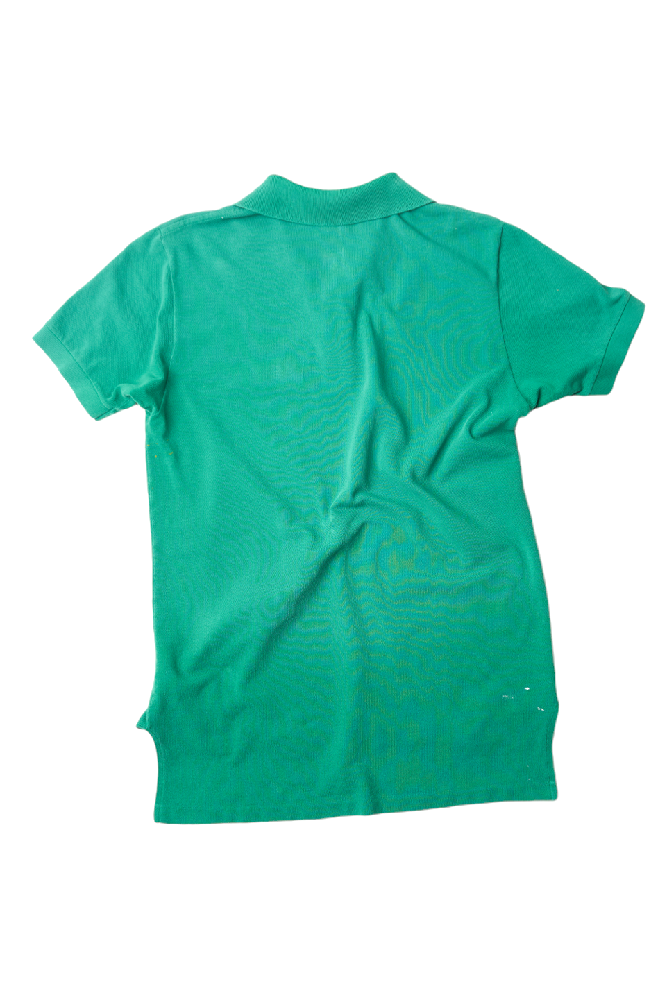 VINTAGE POLO| lacoste splatter green