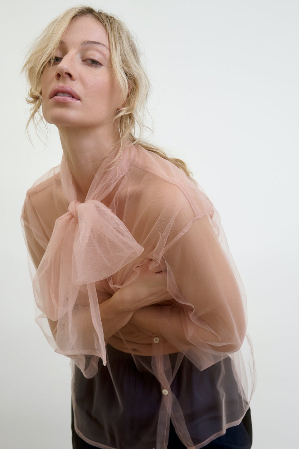 DEAR POLLY | blush tulle