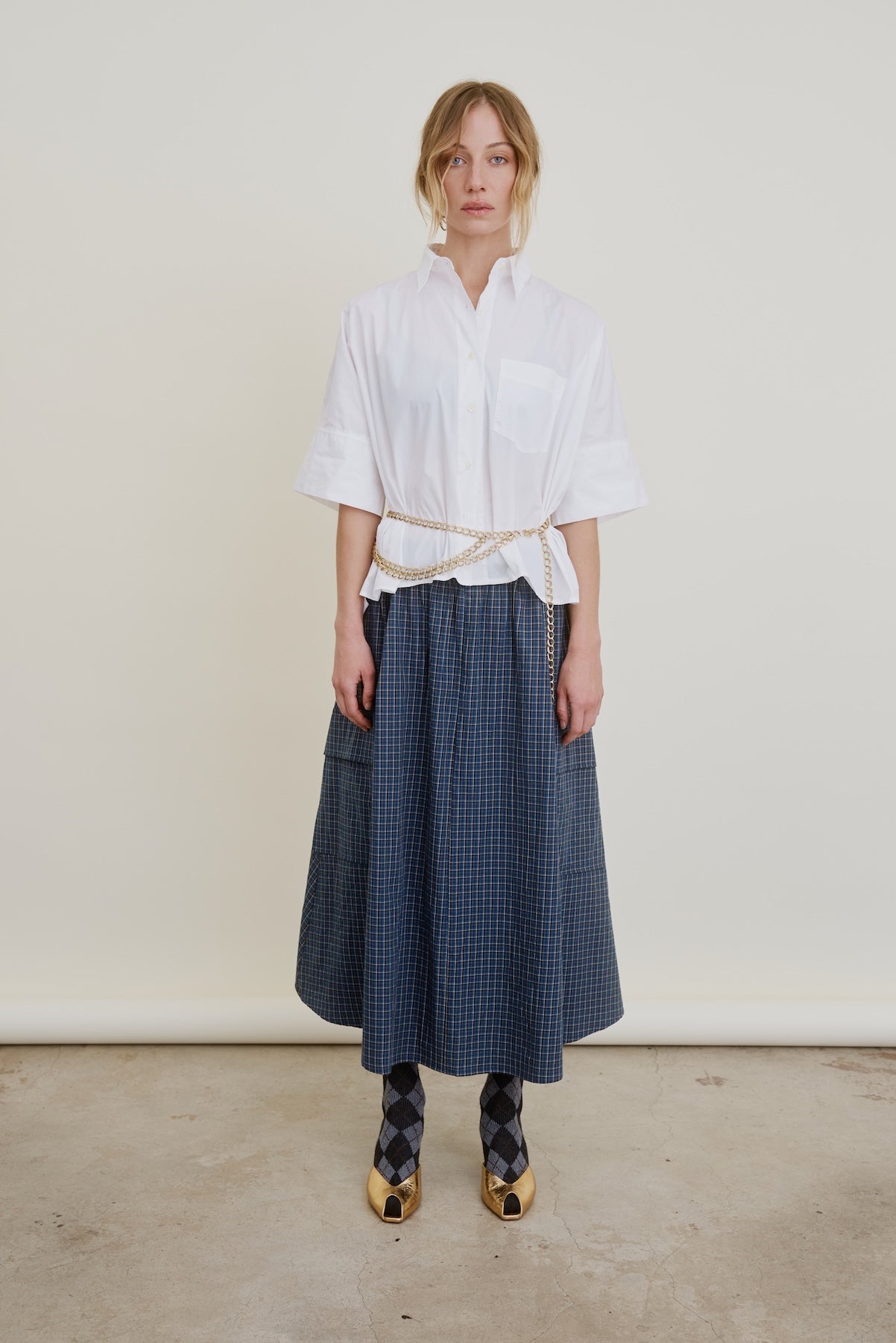 LE CARGO | blue with brown