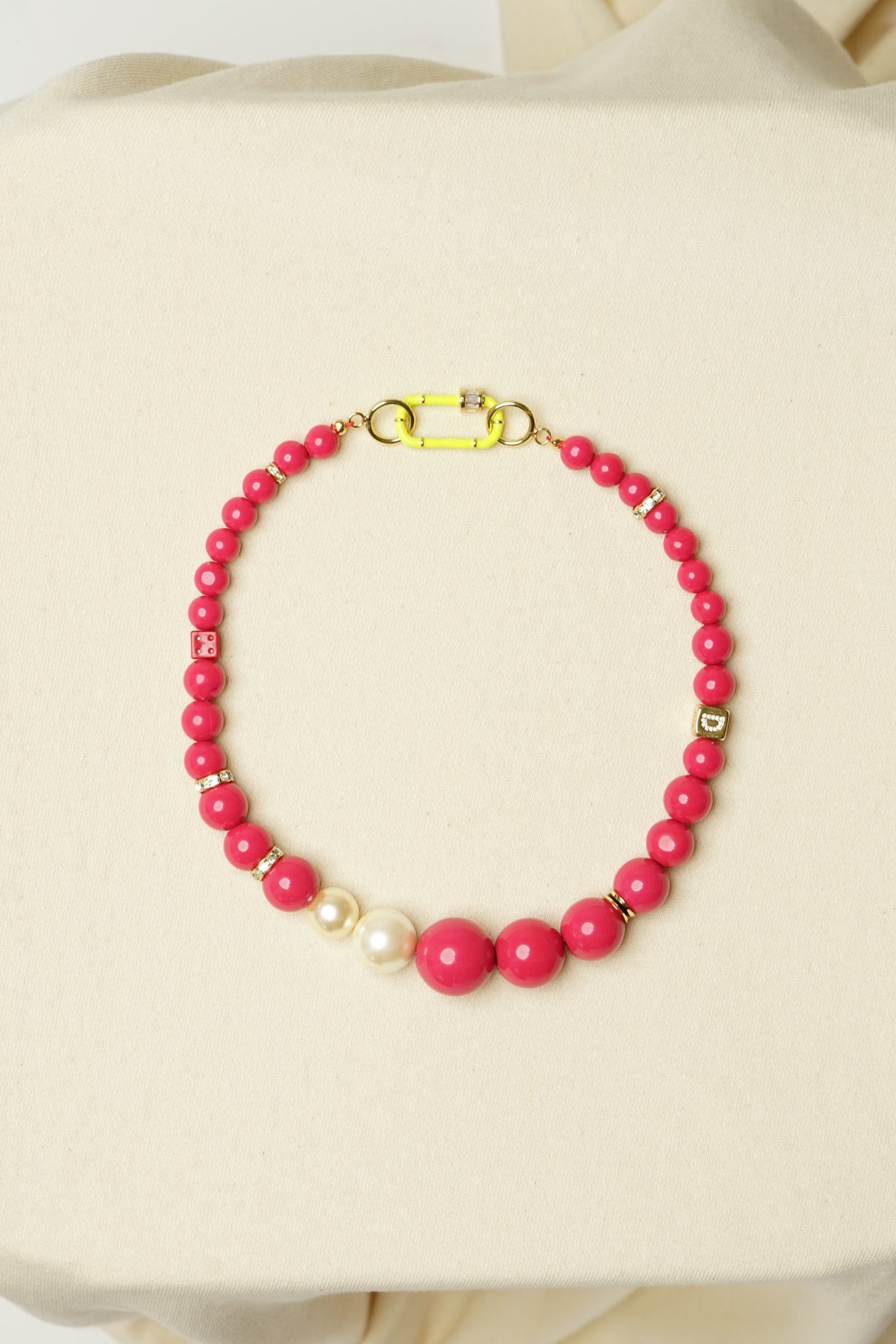 CHOKER | rose & pearl choker