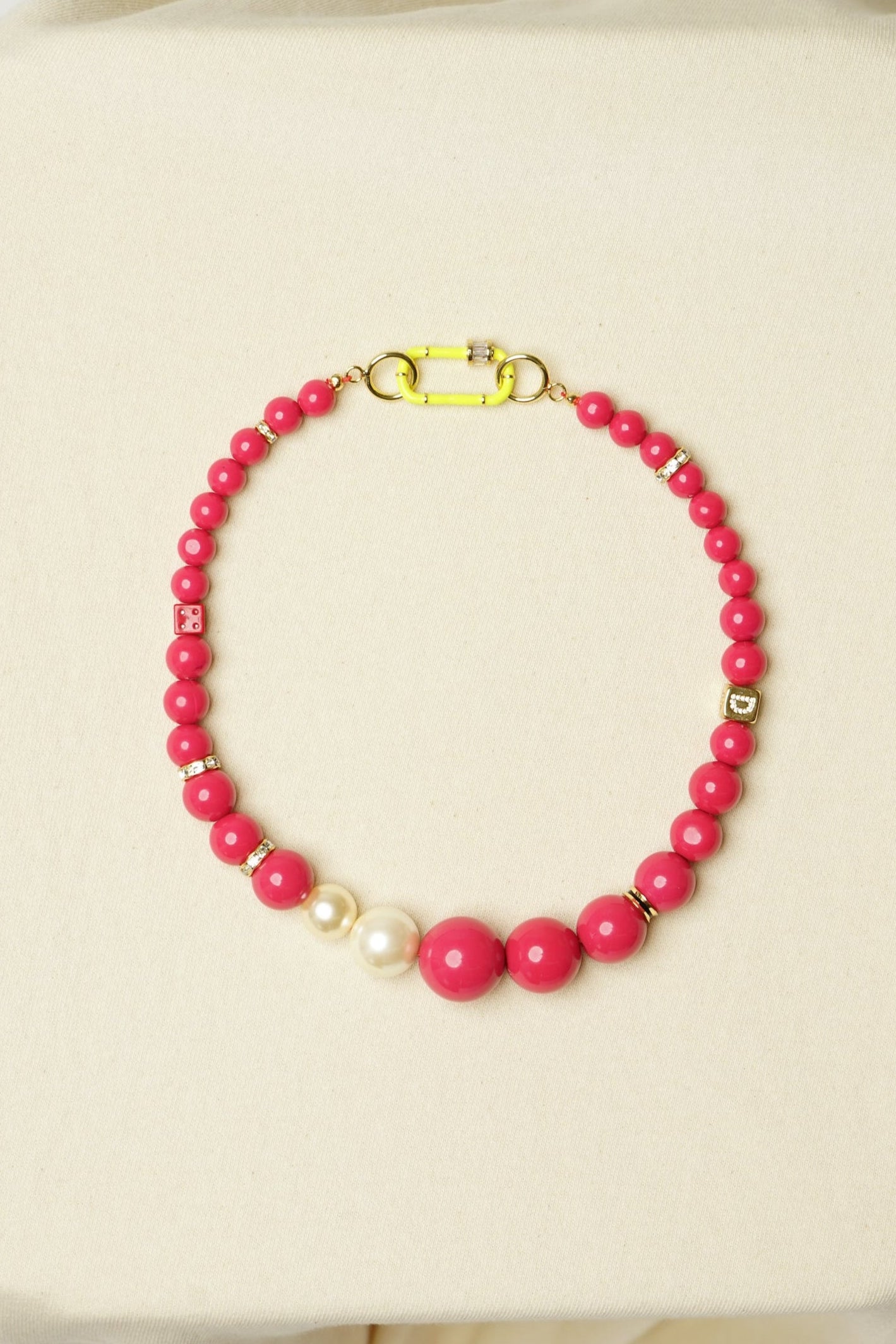 CHOKER | rose & pearl choker