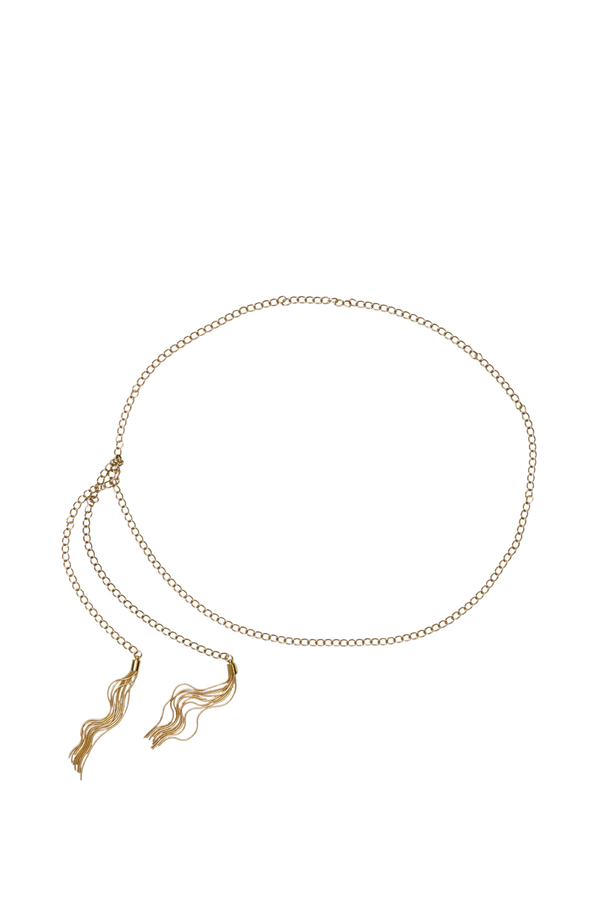 CHAIN BELT | tasseled simple chain