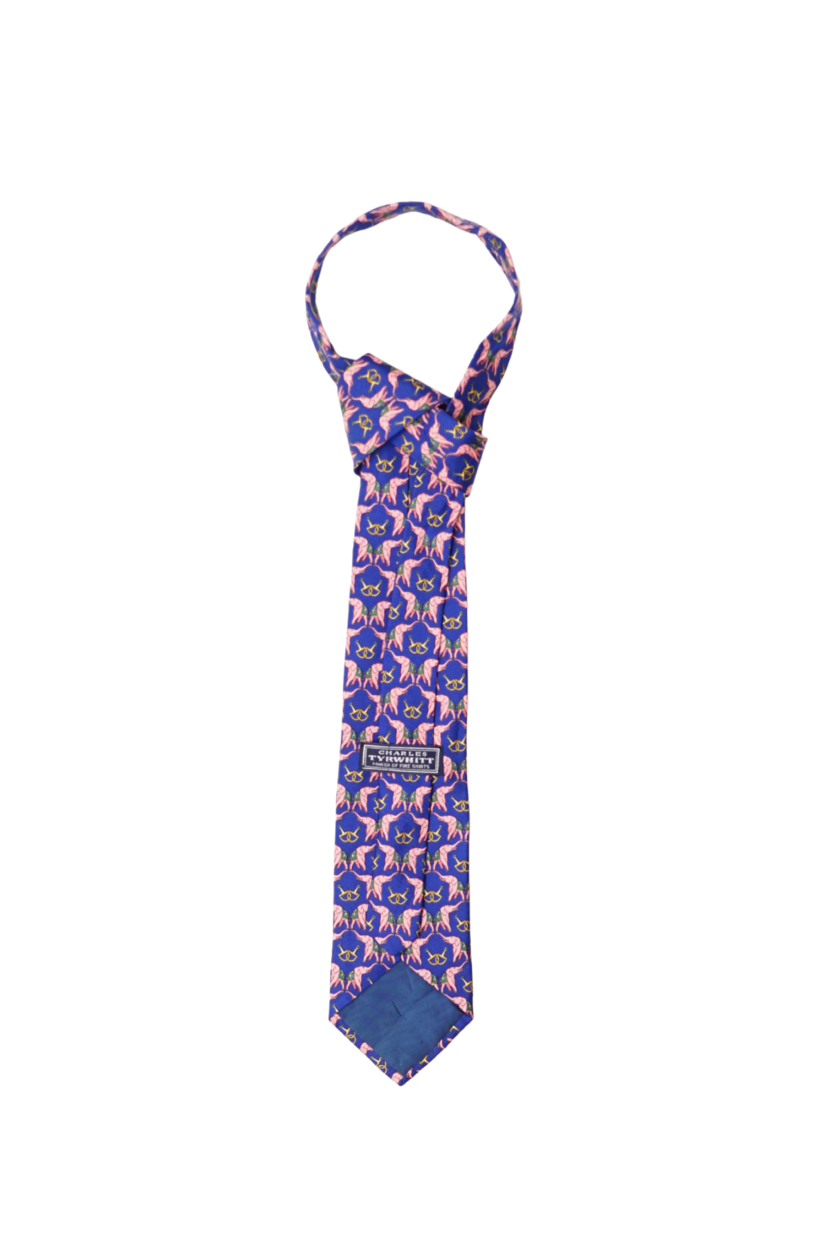 VINTAGE TIE | pink elephants