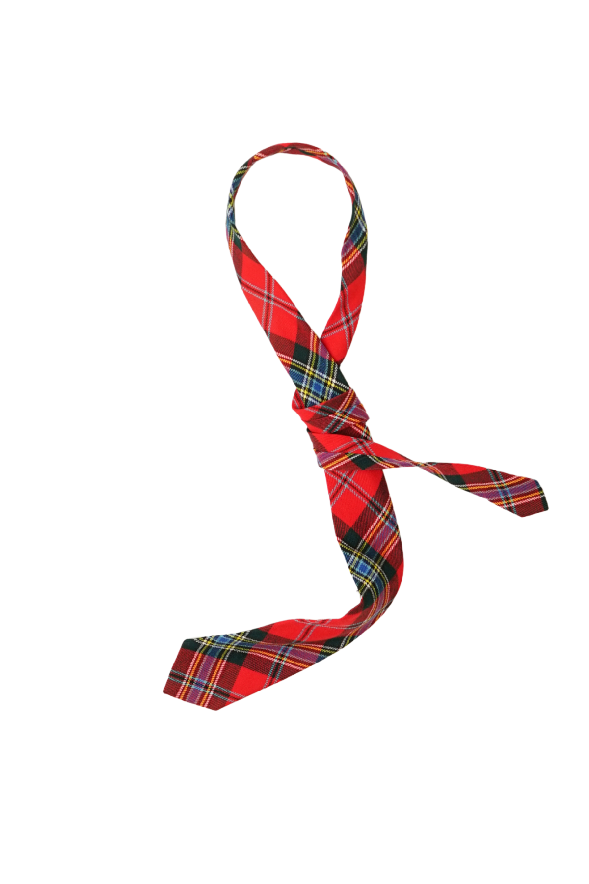 VINTAGE TIE | pendleton red plaid