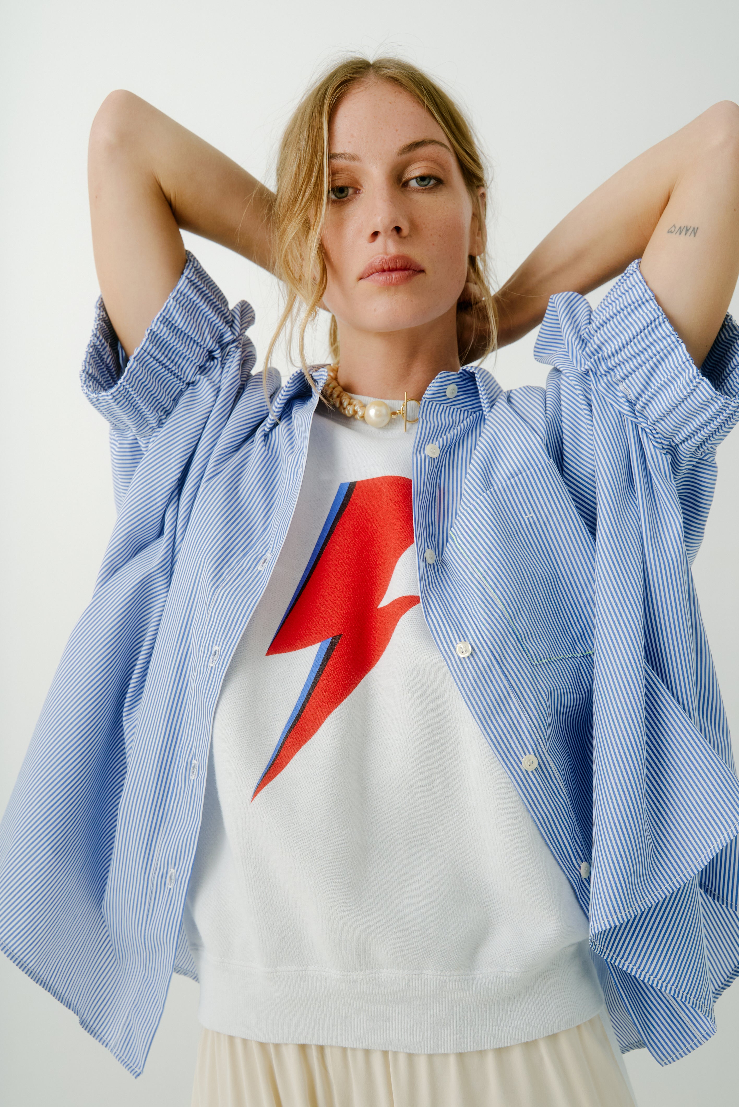 LE SHORTY | shirting stripe