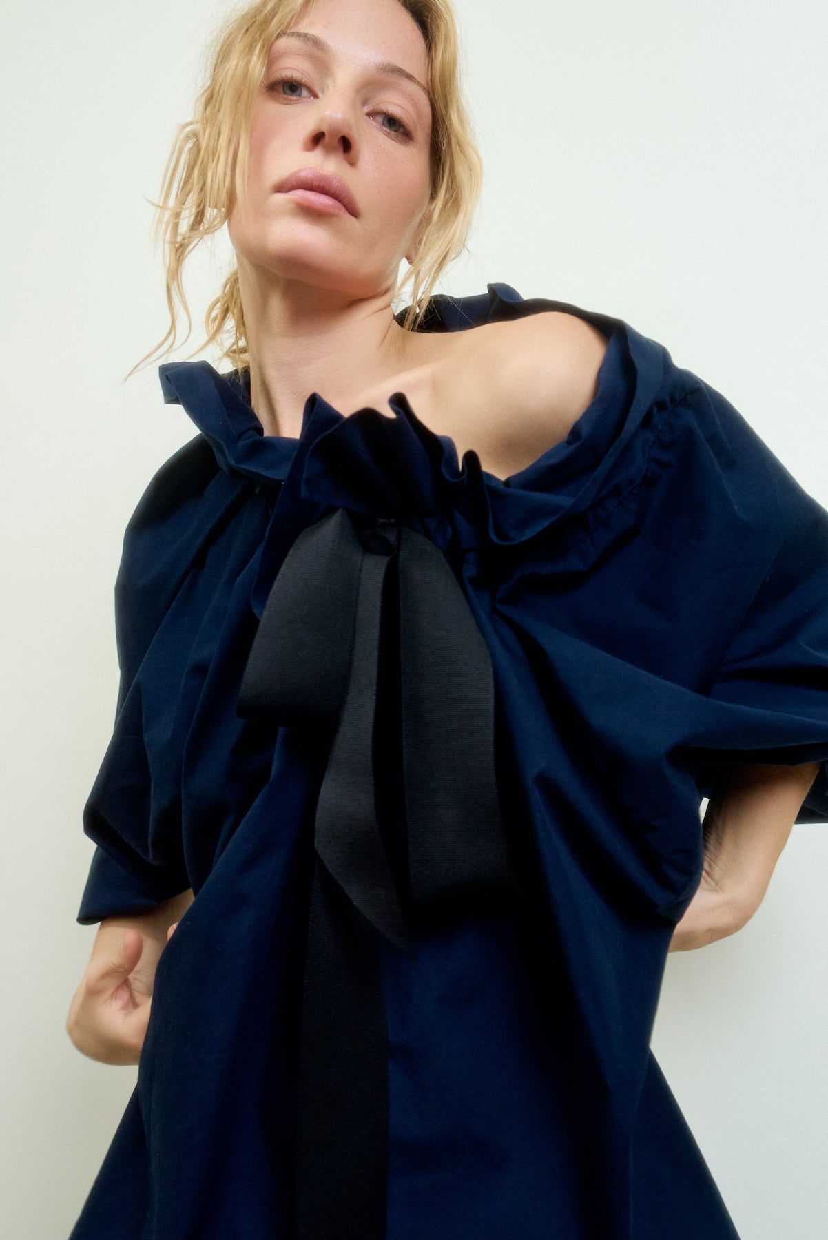 BEAUTIFUL MESS | navy poplin