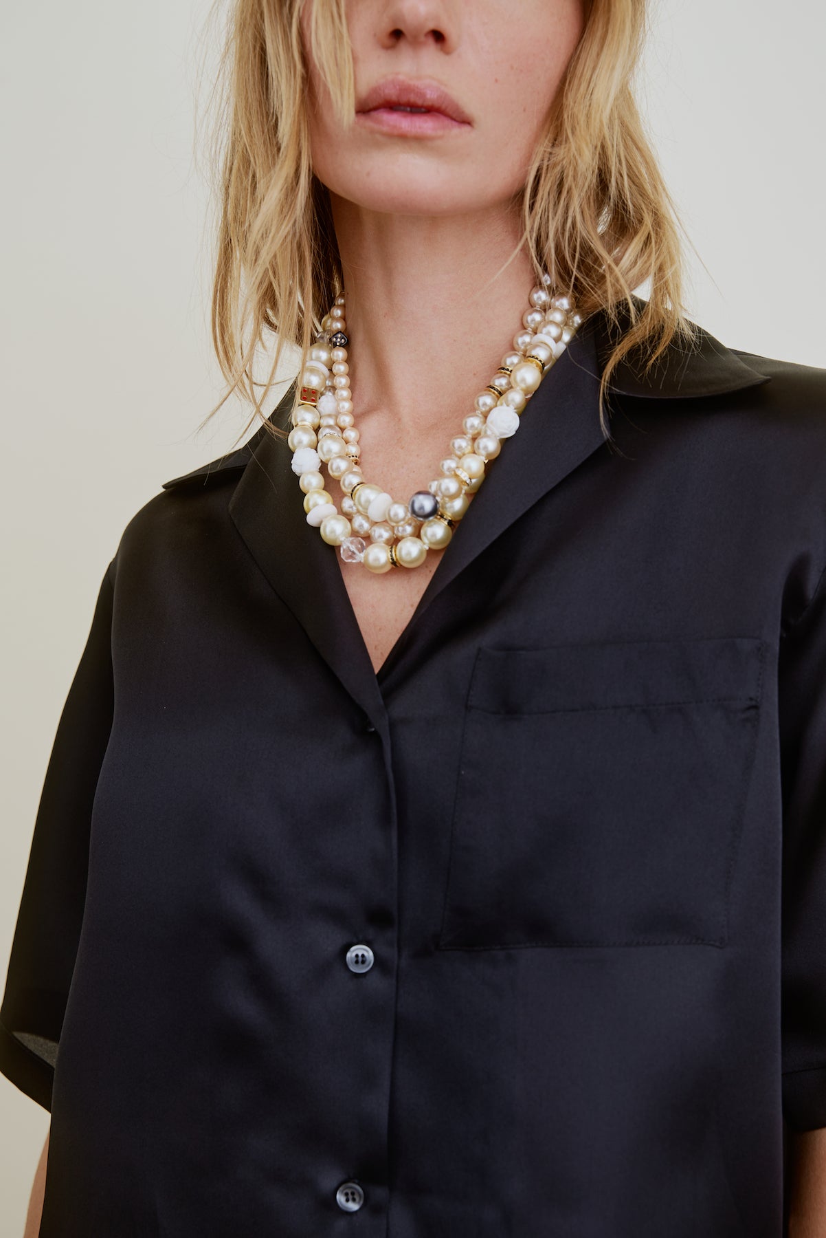LE CAMP | black organza