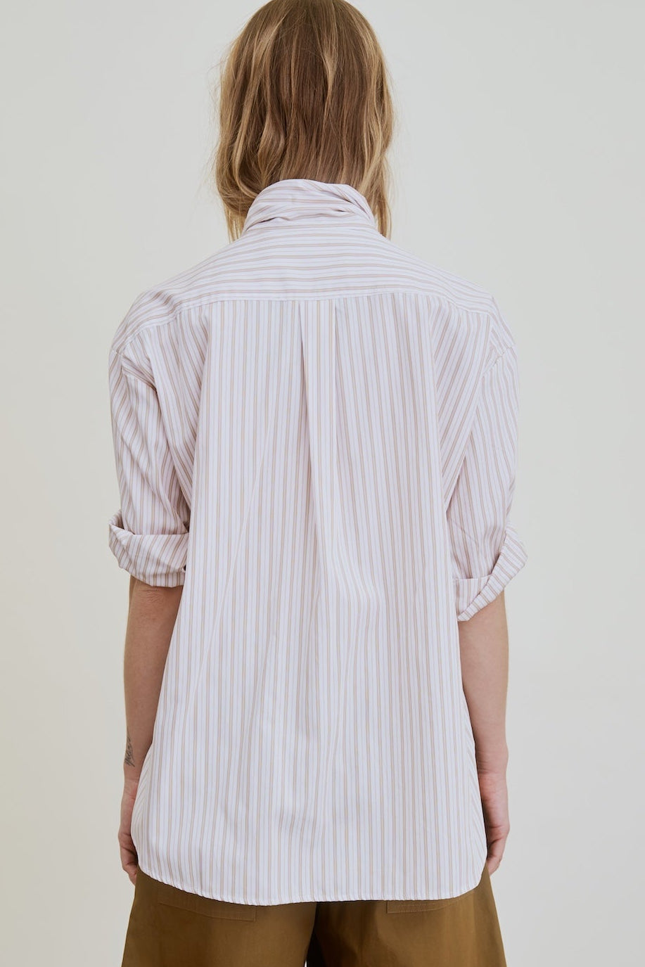 DEAR POLLY | cocoa stripe
