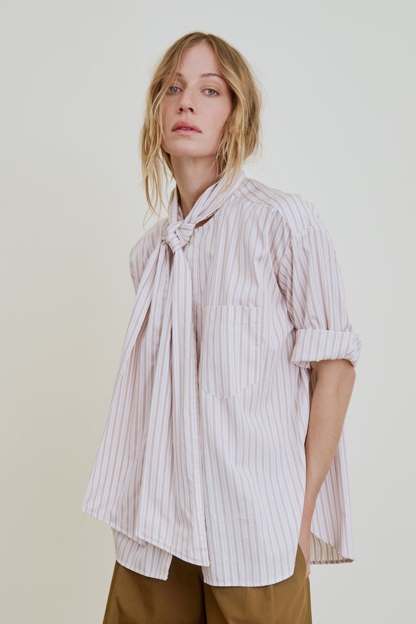 DEAR POLLY | cocoa stripe