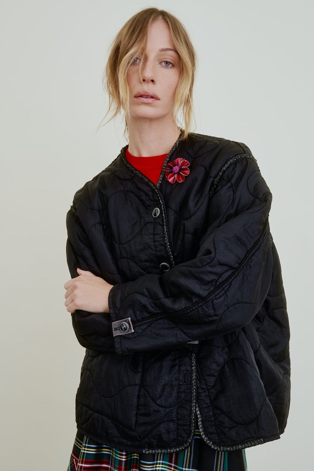 ARGO | quilted cardigan