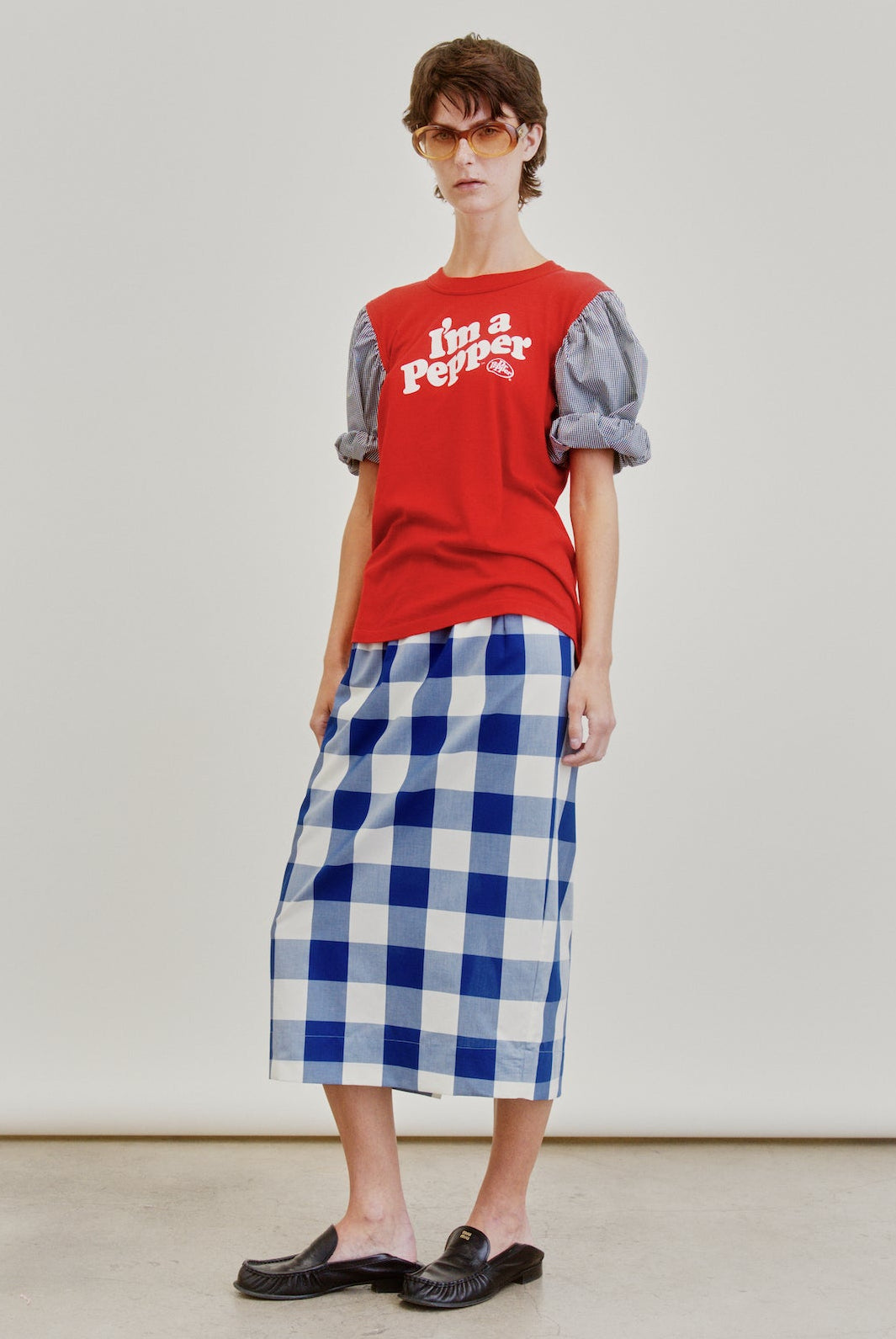 LE PENCIL | jumbo gingham