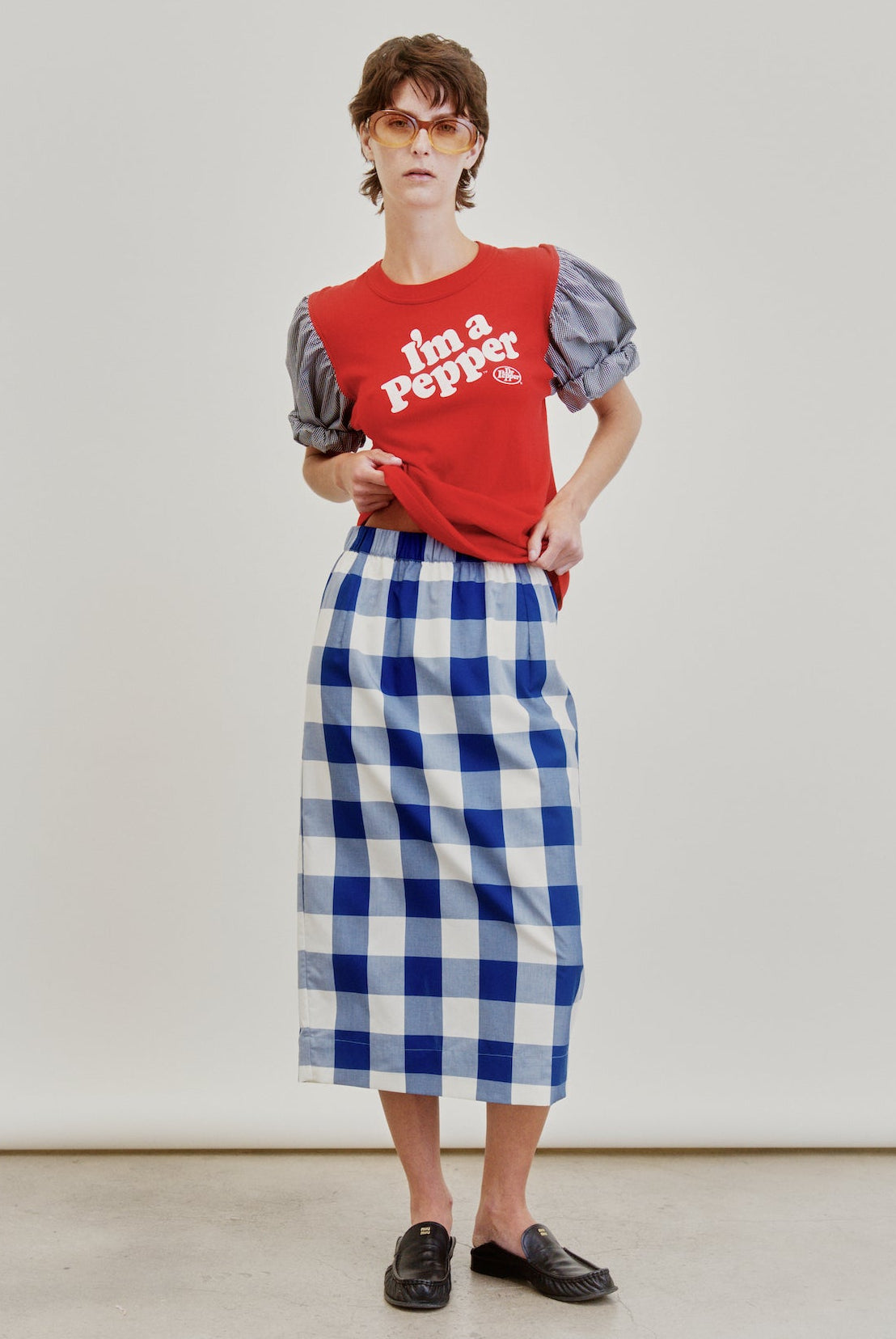 LE PENCIL | jumbo gingham