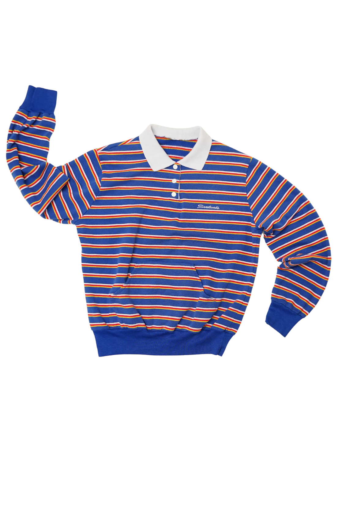 VINTAGE SWEATSHIRT |  boy stripe rugby
