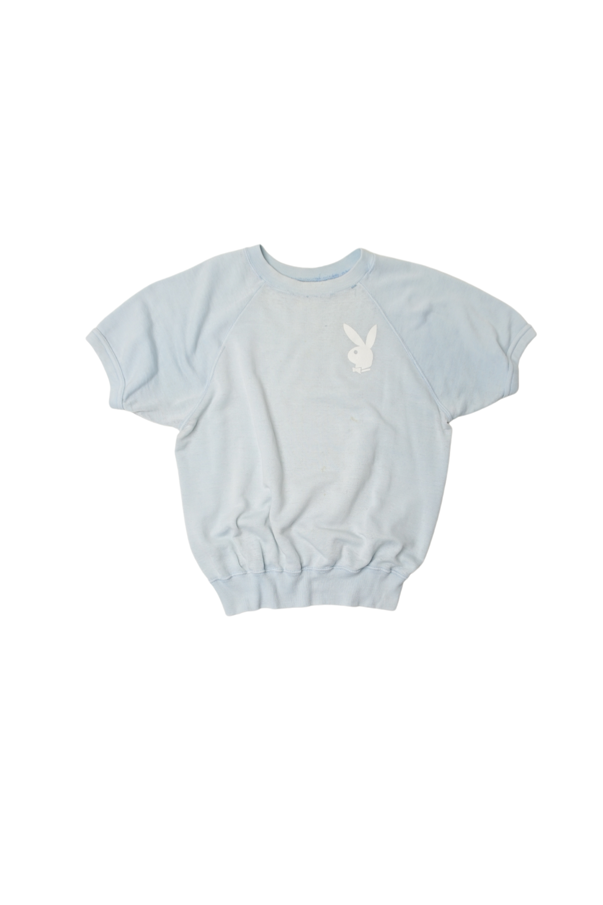 VINTAGE SWEATSHIRT| playboy bunny baby blue