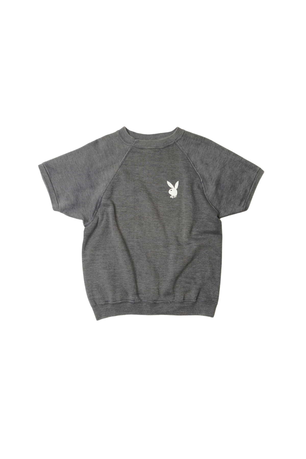 VINTAGE SWEATSHIRT| playboy bunny distressed grey