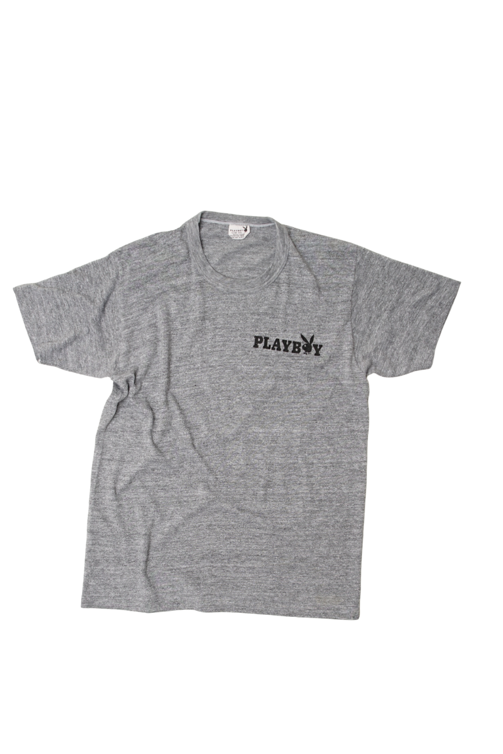 VINTAGE TEE | grey heather playboy