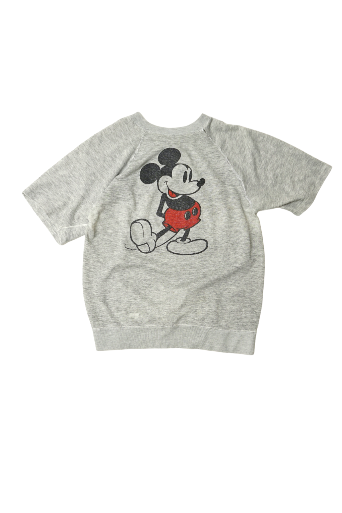 VINTAGE SWEATSHIRT | Short Sleeve Mickey Mouse