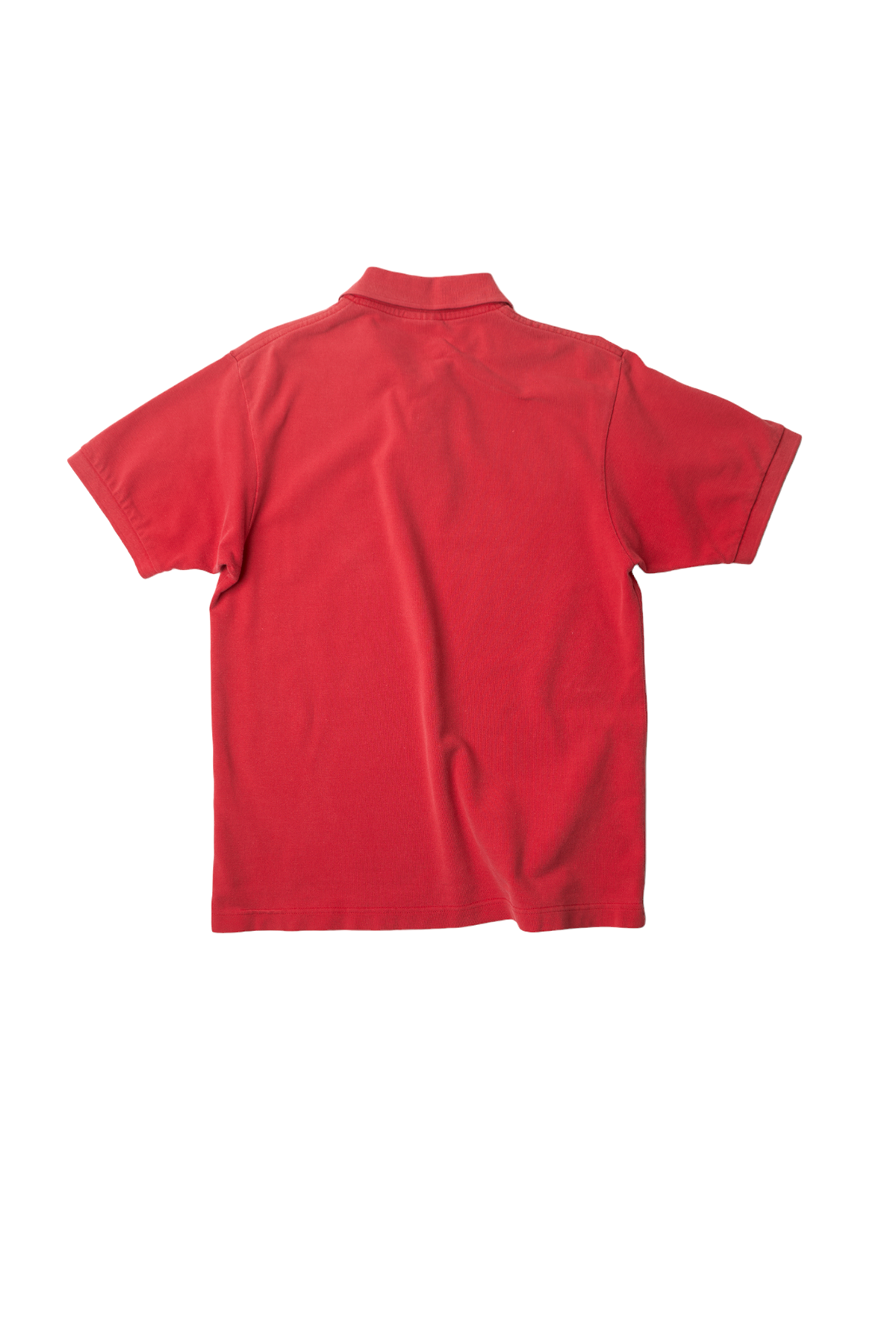 VINTAGE POLO| lacoste sunbleached red