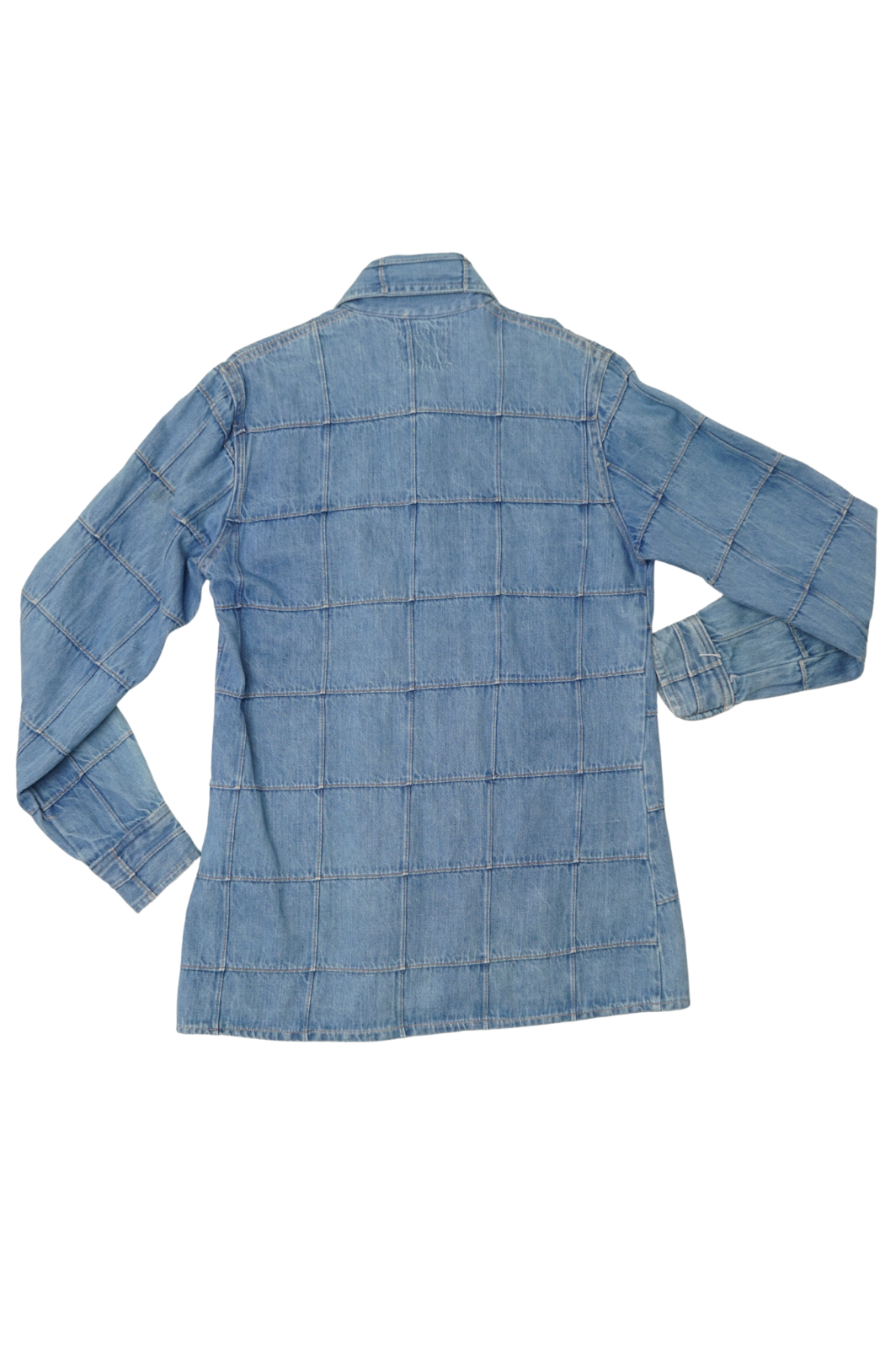 VINTAGE JACKET | levi's denim patchwork shirt jacket