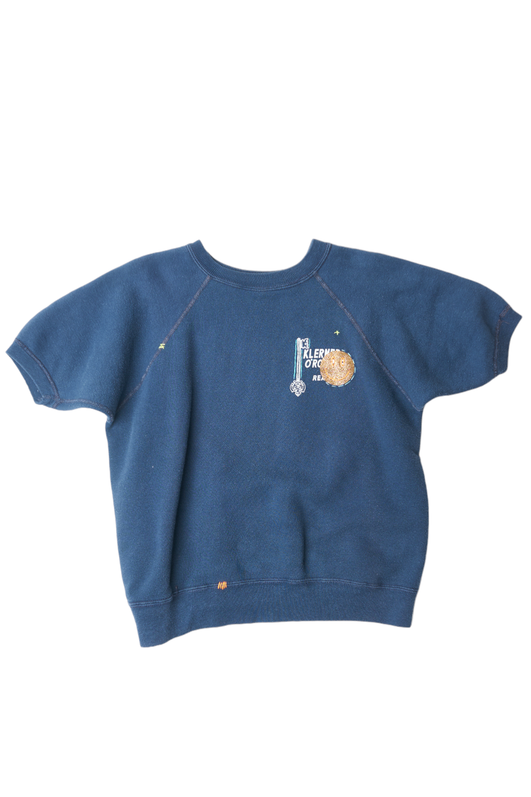 LEXI | navy smiley key graphic