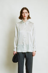 VIVI | cream w/ black polkadot