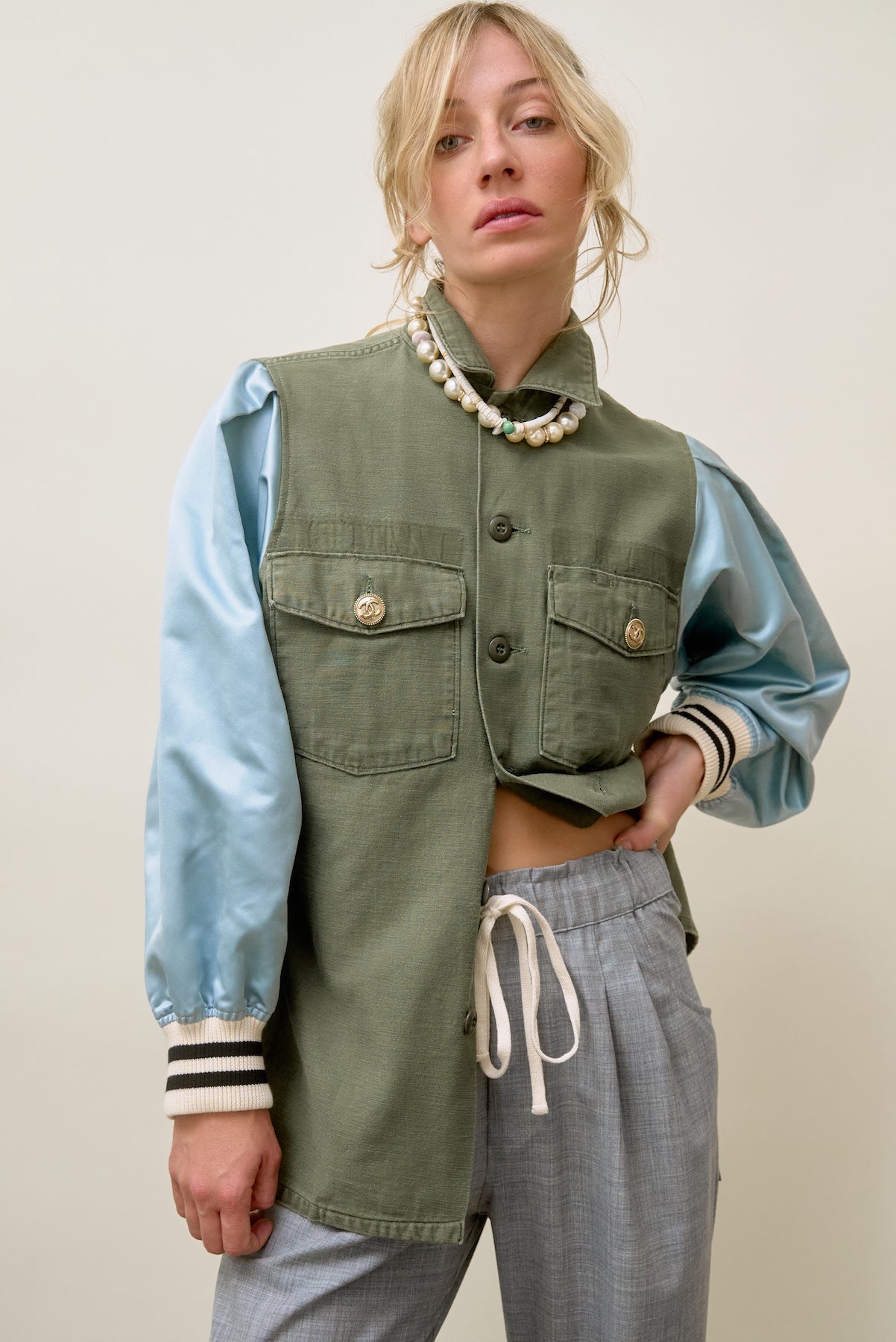 LAST DITCH | silk satin