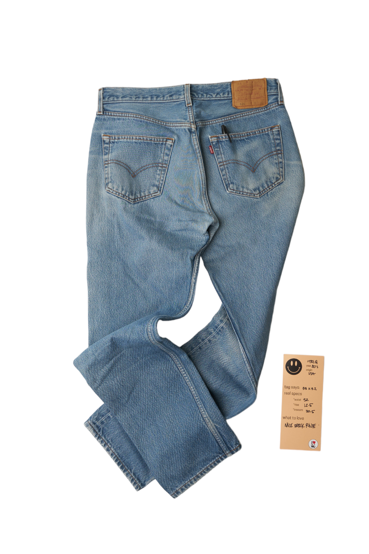Aquarius Cocktail Vintage Levi 501G