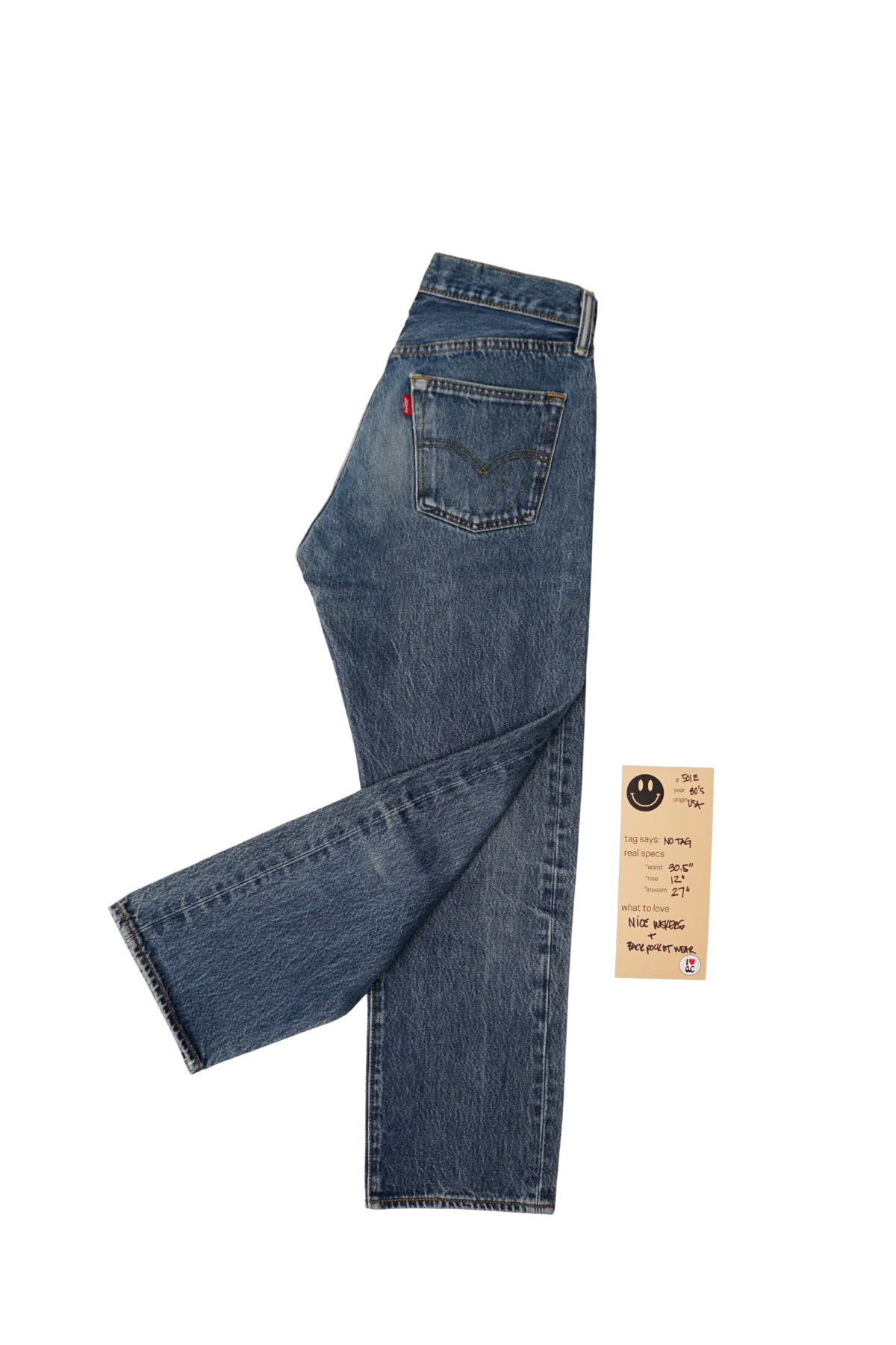 VINTAGE LEVI  | 501 E