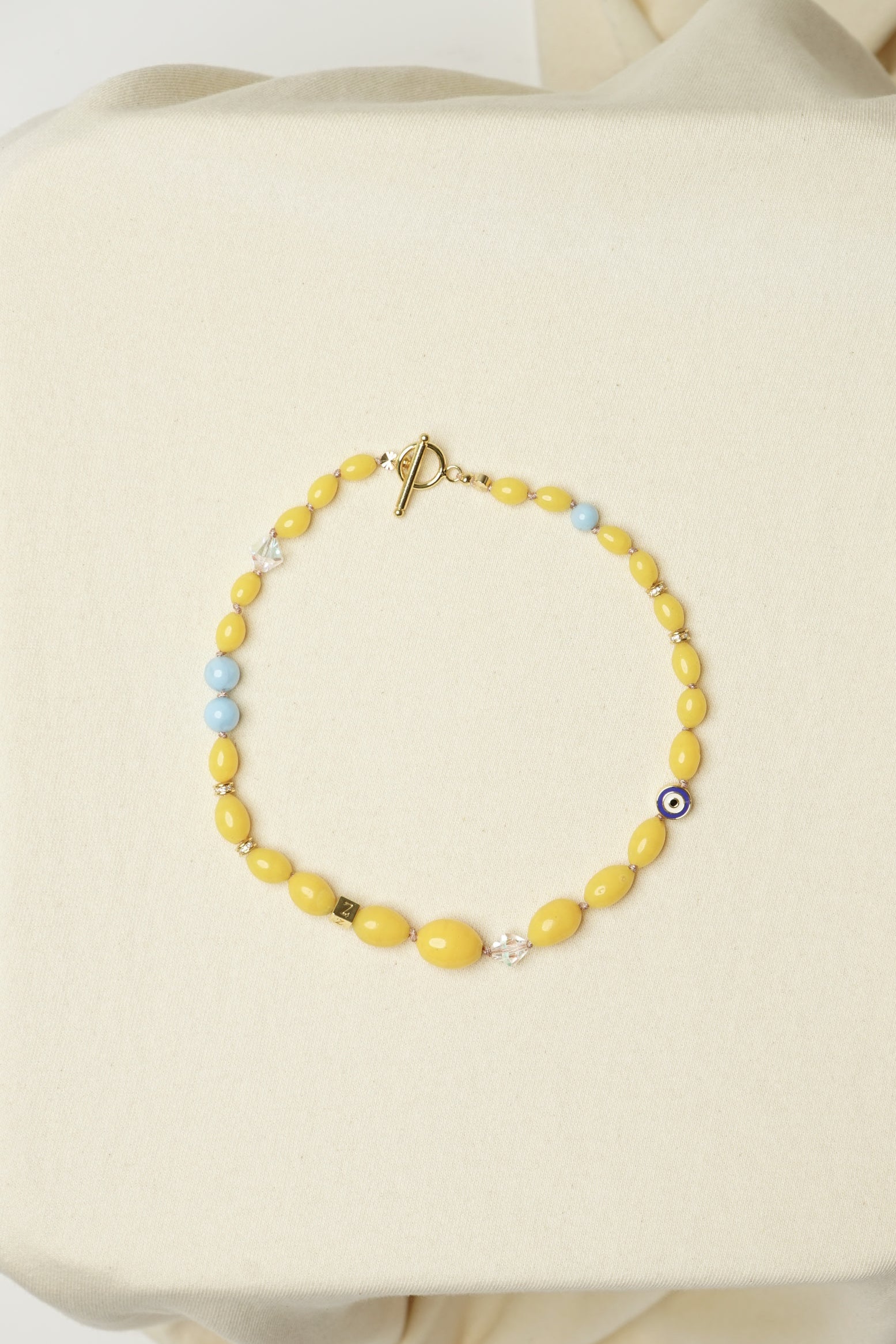 CHOKER | gold oval