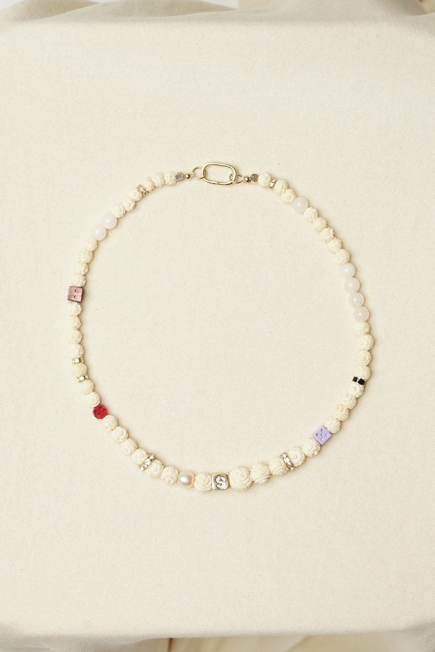 CHOKER | ivory roses