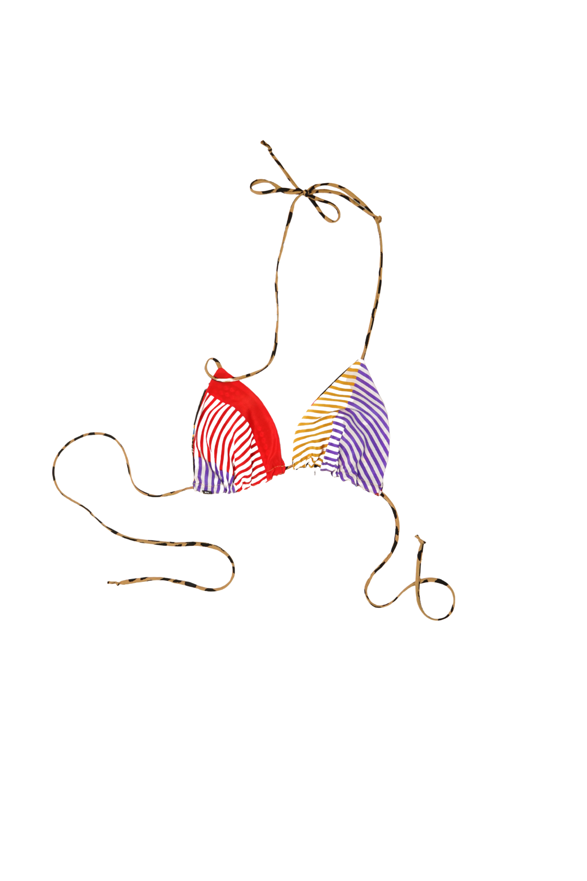 GIGI | bikini top black pearls