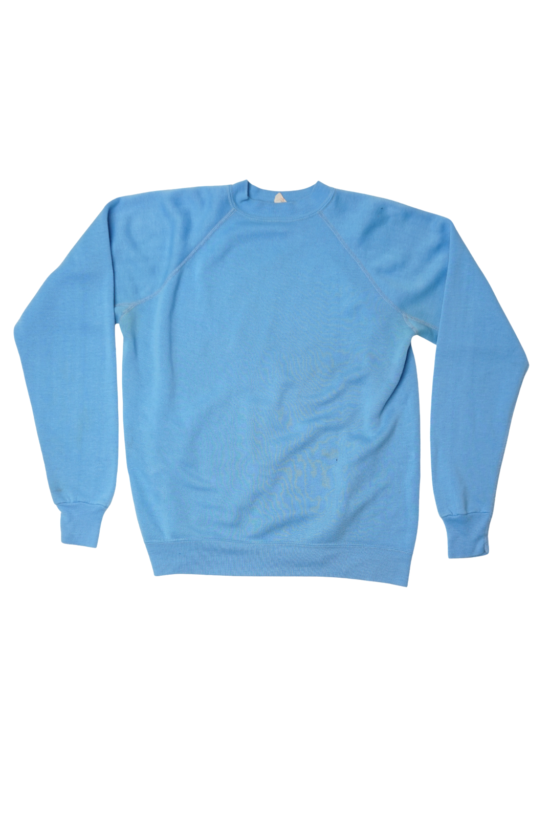 Blue Vintage sweatshirt on a white background